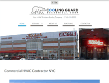 Tablet Screenshot of coolingguardmech.com